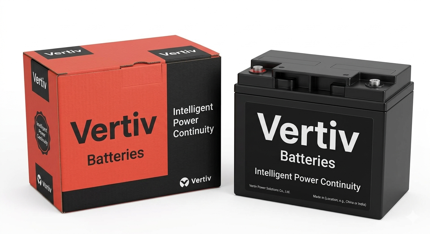 Vertiv Batteries – Intelligent Power Continuity