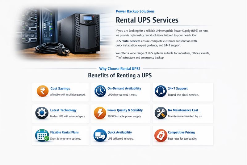 UPS Rental
